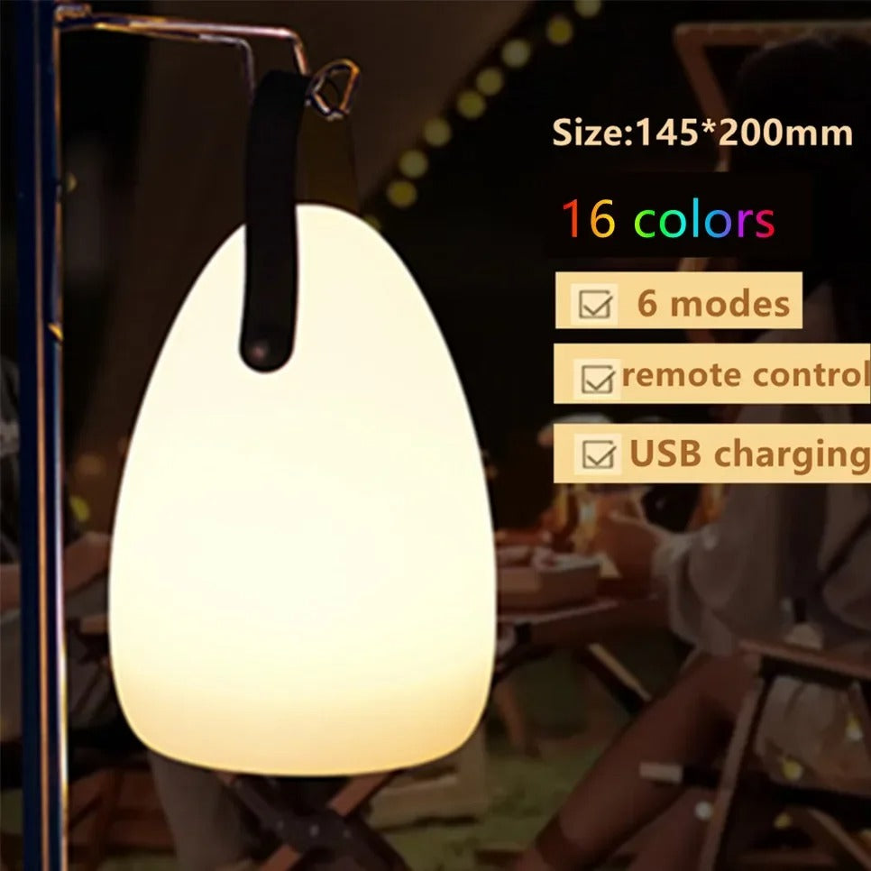Portable Waterproof Cordless LED Table Lamp